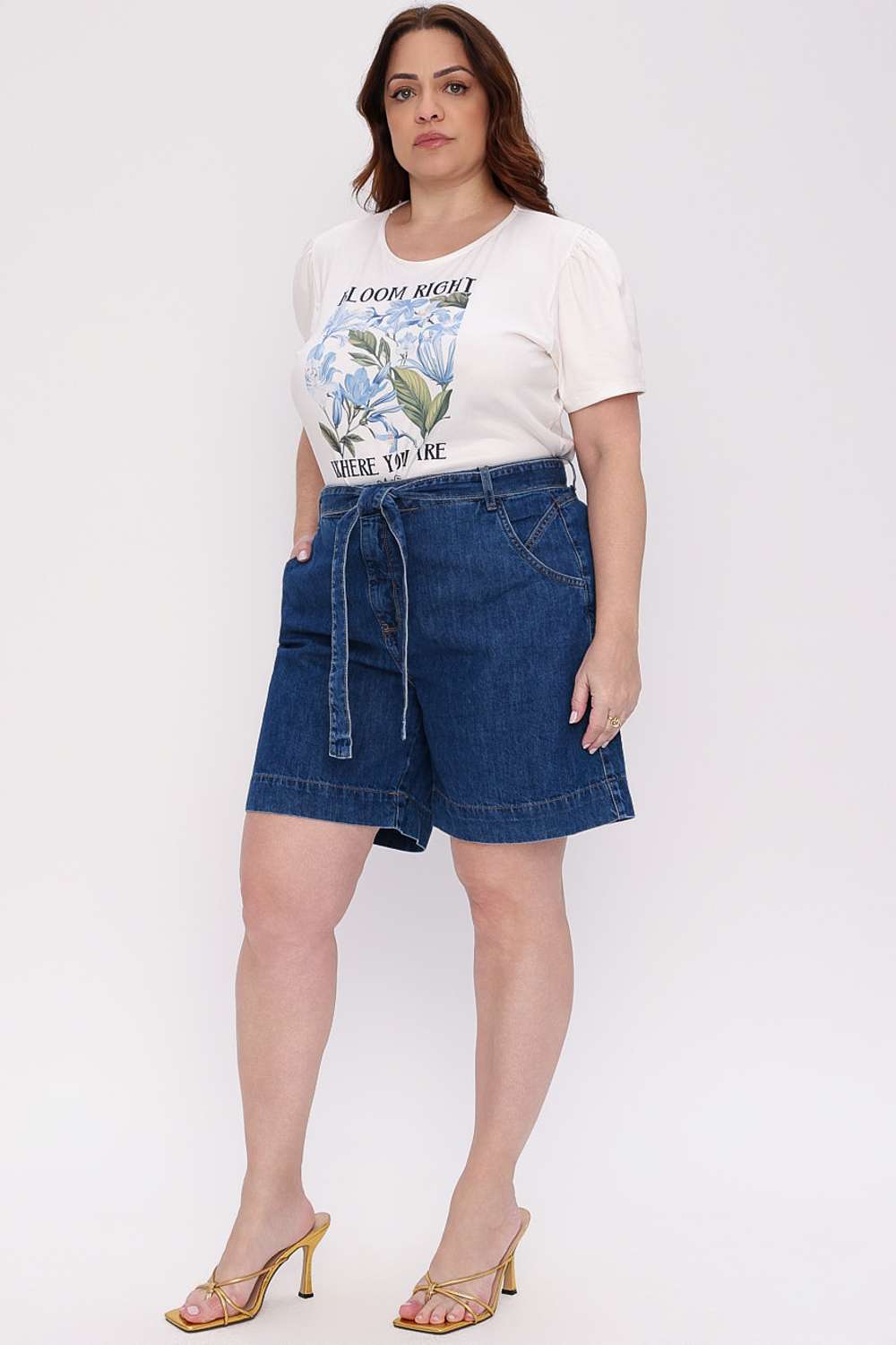 Shorts 30 Denim Mais Gata Unica