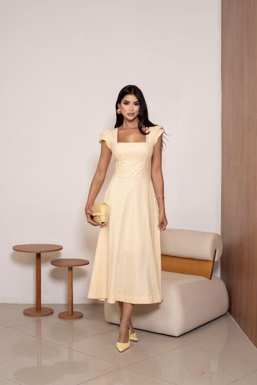 Vestido Rafaela Amarelo